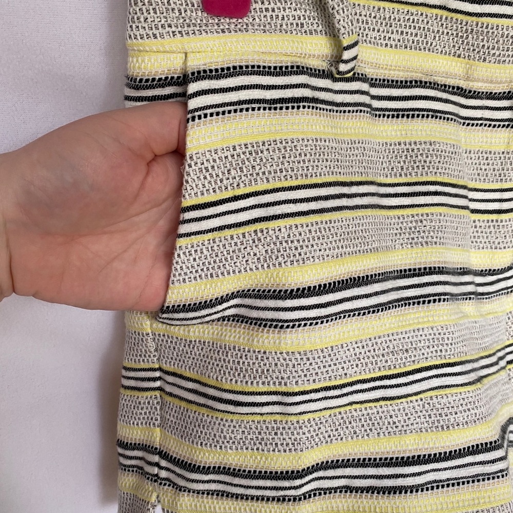 Loft Stripe Textured Riviera Shorts